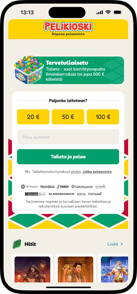 Suositut pelikioski-kasinopelit ja kolikkopelit
